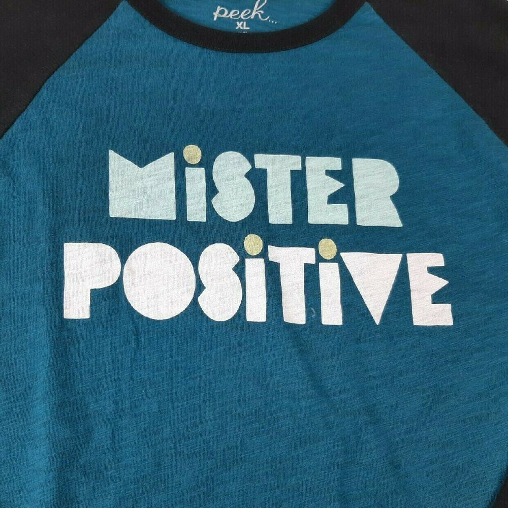 Peek Mr Positive Raglan Tee - Picture 3 of 5